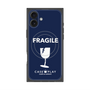 プレミアムパネル with MagSafe［ FRAGILE - Navy ］