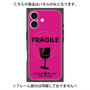 プレミアムパネル with MagSafe［ FRAGILE - Pink ］