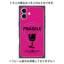 プレミアムパネル with MagSafe［ FRAGILE - Pink ］