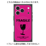 プレミアムパネル with MagSafe［ FRAGILE - Pink ］