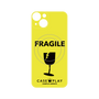 プレミアムパネル with MagSafe［ FRAGILE - Yellow ］