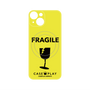 プレミアムパネル with MagSafe［ FRAGILE - Yellow ］