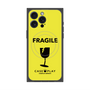 プレミアムパネル with MagSafe［ FRAGILE - Yellow ］