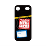 プレミアムパネル with MagSafe［ FRAGILE Stickers - Black ］