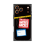 プレミアムパネル with MagSafe［ FRAGILE Stickers - Black ］