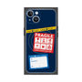 プレミアムパネル with MagSafe［ FRAGILE Stickers - Navy ］
