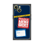 プレミアムパネル with MagSafe［ FRAGILE Stickers - Navy ］