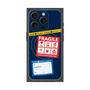 プレミアムパネル with MagSafe［ FRAGILE Stickers - Navy ］