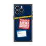 プレミアムパネル with MagSafe［ FRAGILE Stickers - Navy ］