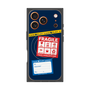 プレミアムパネル with MagSafe［ FRAGILE Stickers - Navy ］