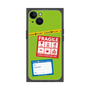 プレミアムパネル with MagSafe［ FRAGILE Stickers - Green ］