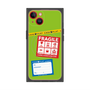 プレミアムパネル with MagSafe［ FRAGILE Stickers - Green ］