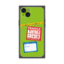 プレミアムパネル with MagSafe［ FRAGILE Stickers - Green ］