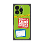プレミアムパネル with MagSafe［ FRAGILE Stickers - Green ］