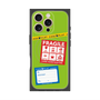 プレミアムパネル with MagSafe［ FRAGILE Stickers - Green ］