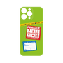 プレミアムパネル with MagSafe［ FRAGILE Stickers - Green ］