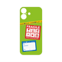 プレミアムパネル with MagSafe［ FRAGILE Stickers - Green ］