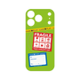 プレミアムパネル with MagSafe［ FRAGILE Stickers - Green ］