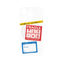プレミアムパネル with MagSafe［ FRAGILE Stickers - White ］