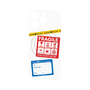プレミアムパネル with MagSafe［ FRAGILE Stickers - White ］