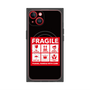 プレミアムパネル with MagSafe［ FRAGILE Sticker - Black ］
