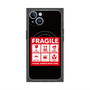 プレミアムパネル with MagSafe［ FRAGILE Sticker - Black ］
