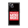 プレミアムパネル with MagSafe［ FRAGILE Sticker - Black ］