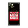 プレミアムパネル with MagSafe［ FRAGILE Sticker - Black ］