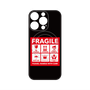 プレミアムパネル with MagSafe［ FRAGILE Sticker - Black ］