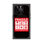 プレミアムパネル with MagSafe［ FRAGILE Sticker - Black ］
