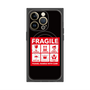 プレミアムパネル with MagSafe［ FRAGILE Sticker - Black ］