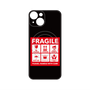 プレミアムパネル with MagSafe［ FRAGILE Sticker - Black ］