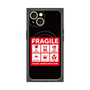 プレミアムパネル with MagSafe［ FRAGILE Sticker - Black ］