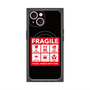 プレミアムパネル with MagSafe［ FRAGILE Sticker - Black ］