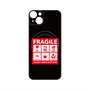 プレミアムパネル with MagSafe［ FRAGILE Sticker - Black ］