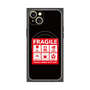 プレミアムパネル with MagSafe［ FRAGILE Sticker - Black ］