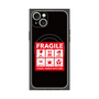プレミアムパネル with MagSafe［ FRAGILE Sticker - Black ］
