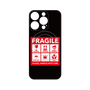 プレミアムパネル with MagSafe［ FRAGILE Sticker - Black ］