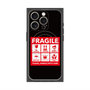 プレミアムパネル with MagSafe［ FRAGILE Sticker - Black ］