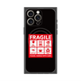 プレミアムパネル with MagSafe［ FRAGILE Sticker - Black ］
