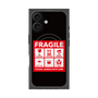 プレミアムパネル with MagSafe［ FRAGILE Sticker - Black ］