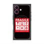プレミアムパネル with MagSafe［ FRAGILE Sticker - Black ］