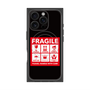 プレミアムパネル with MagSafe［ FRAGILE Sticker - Black ］