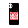 プレミアムパネル with MagSafe［ FRAGILE Sticker - Black ］
