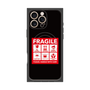 プレミアムパネル with MagSafe［ FRAGILE Sticker - Black ］