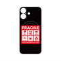 プレミアムパネル with MagSafe［ FRAGILE Sticker - Black ］