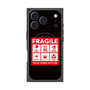 プレミアムパネル with MagSafe［ FRAGILE Sticker - Black ］