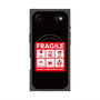 プレミアムパネル with MagSafe［ FRAGILE Sticker - Black ］