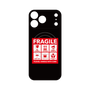 プレミアムパネル with MagSafe［ FRAGILE Sticker - Black ］