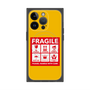 プレミアムパネル with MagSafe［ FRAGILE Sticker - Yellow ］